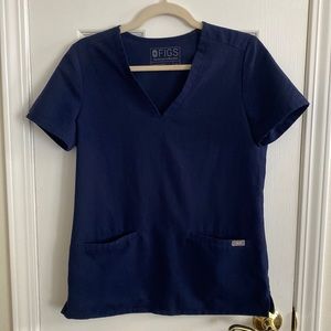 Figs Scrub Top Casma 3-pocket